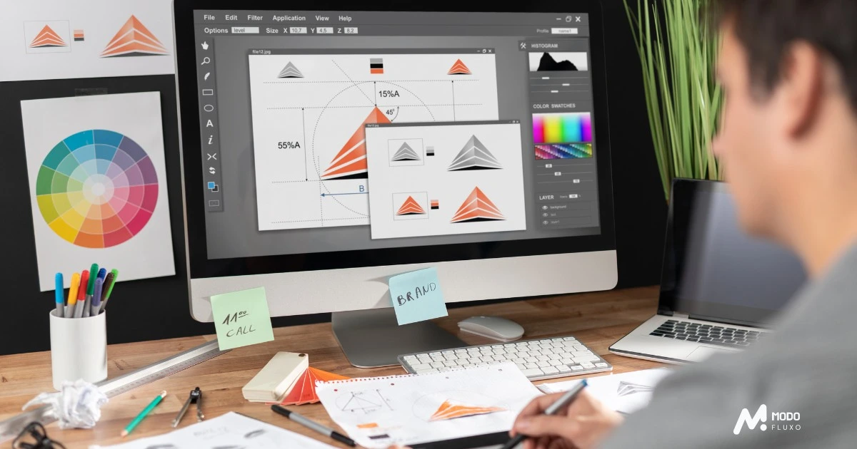 Design Inteligente: Como a IA Transforma a Identidade do Seu Negócio em Minutos
